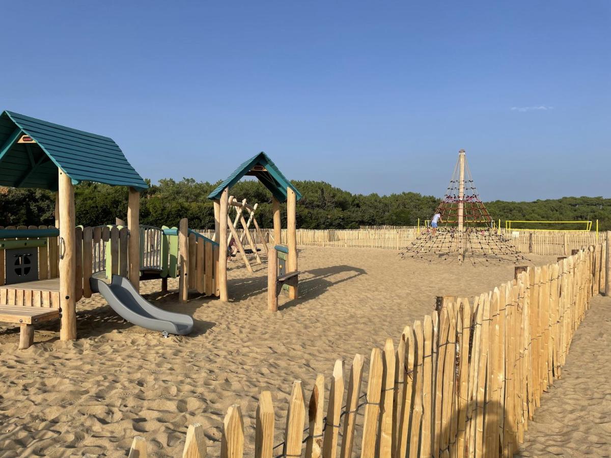 Chalet Paisible A La Plage, Piscine Et Tennis Ondres Exterior foto