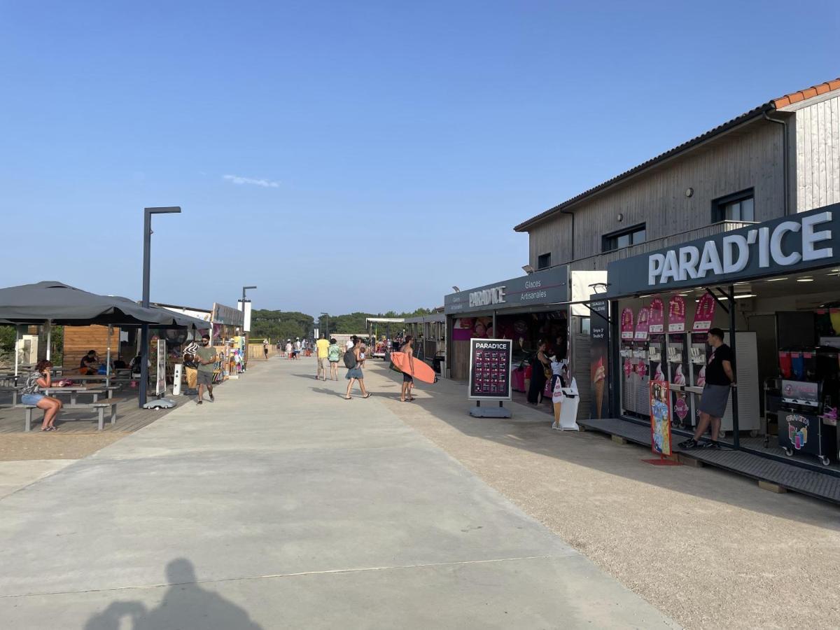 Chalet Paisible A La Plage, Piscine Et Tennis Ondres Exterior foto