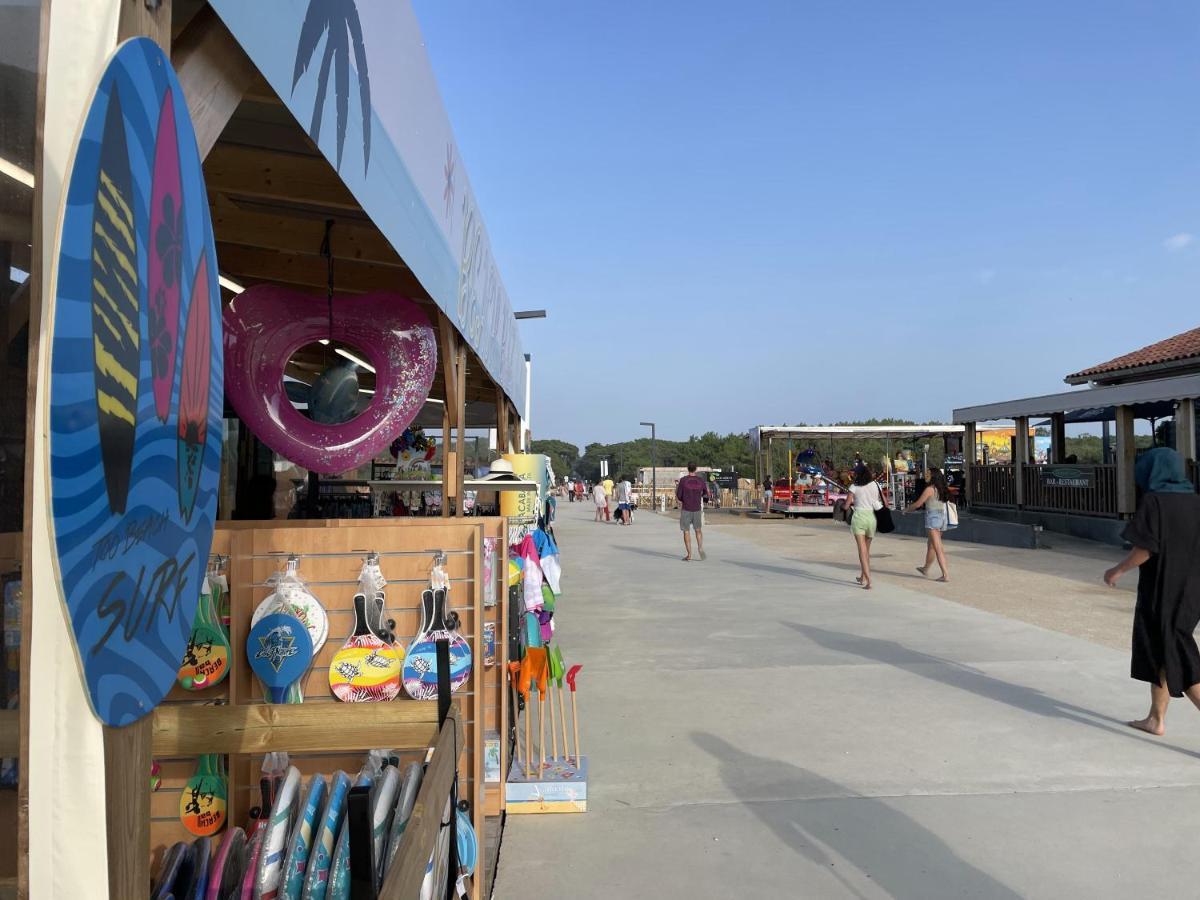 Chalet Paisible A La Plage, Piscine Et Tennis Ondres Exterior foto