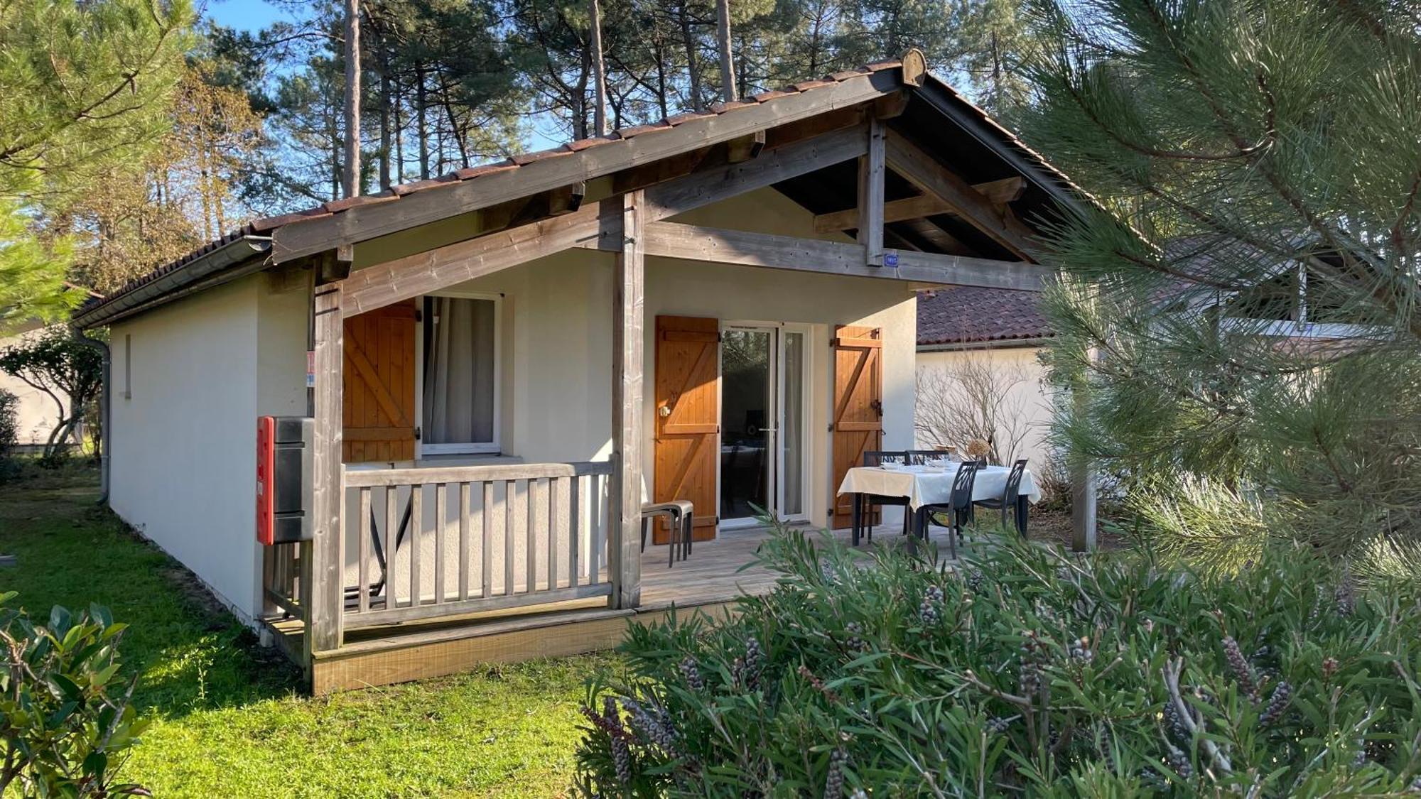 Chalet Paisible A La Plage, Piscine Et Tennis Ondres Exterior foto