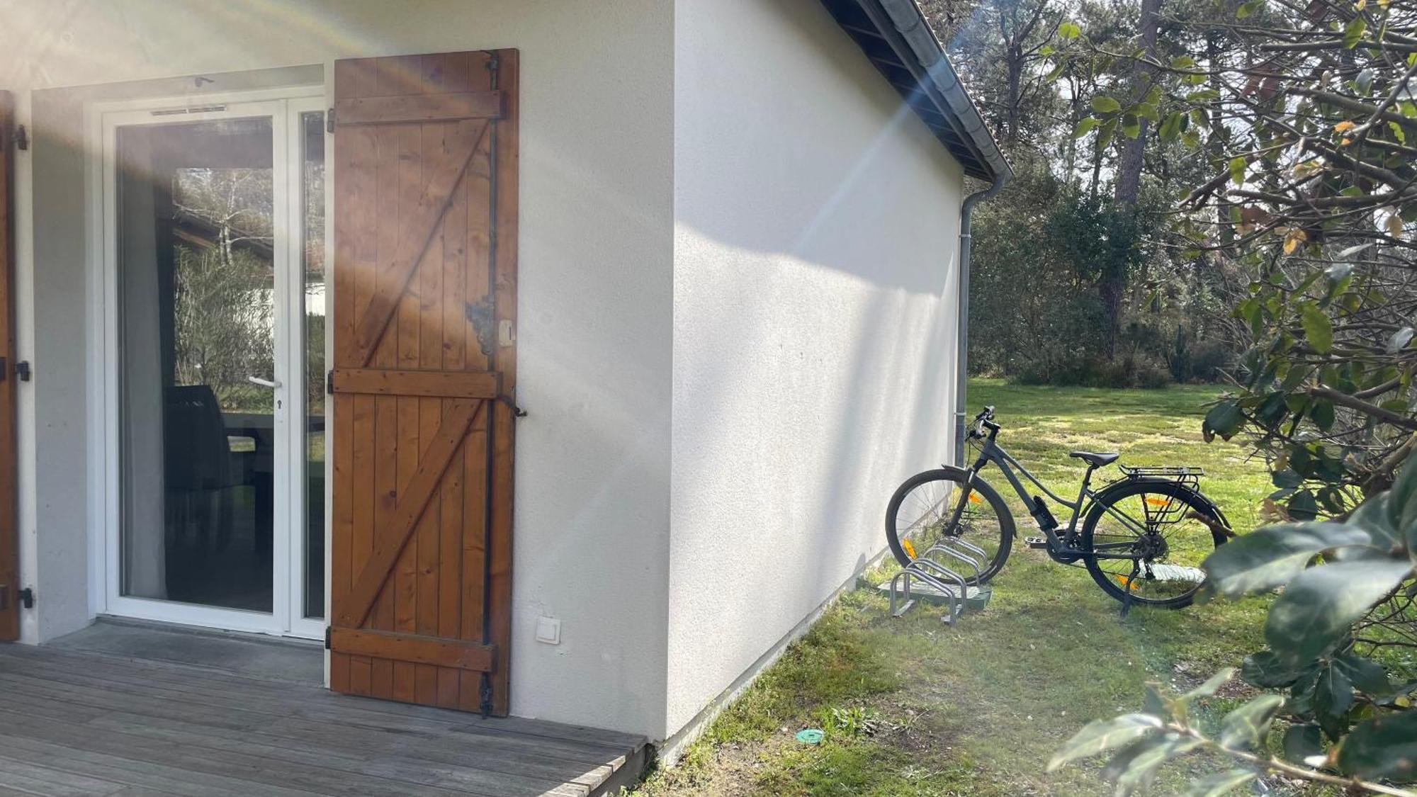 Chalet Paisible A La Plage, Piscine Et Tennis Ondres Exterior foto