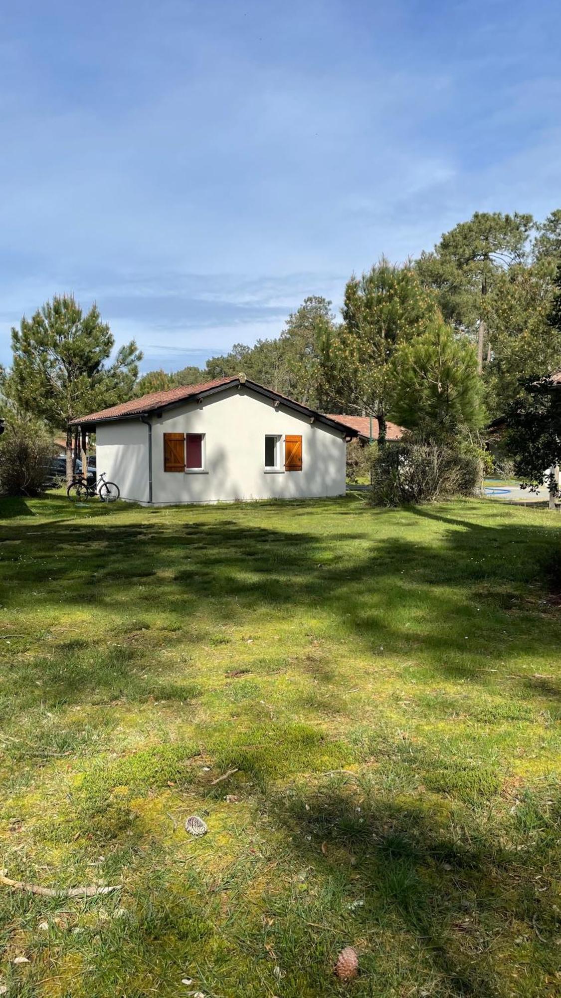 Chalet Paisible A La Plage, Piscine Et Tennis Ondres Exterior foto