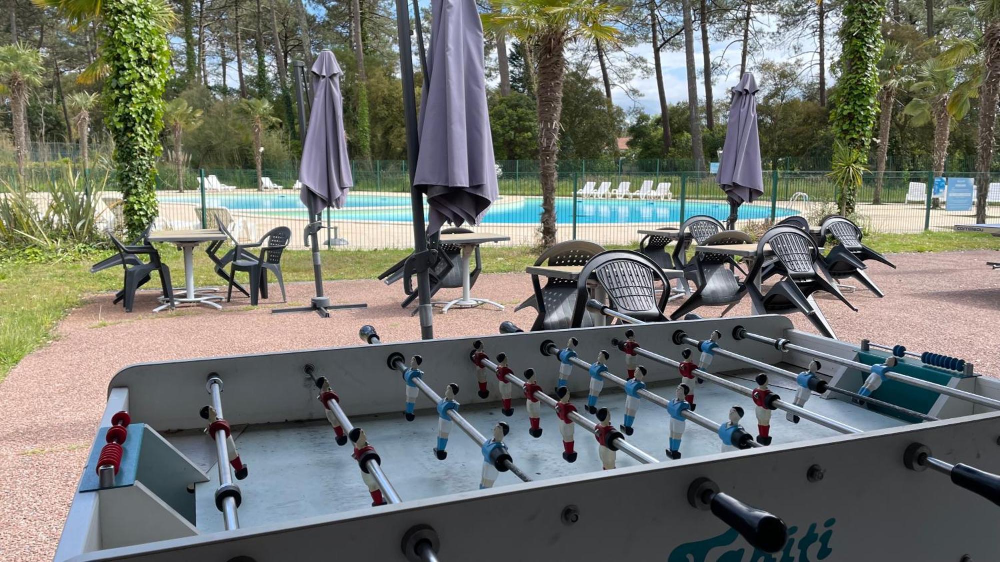 Chalet Paisible A La Plage, Piscine Et Tennis Ondres Exterior foto