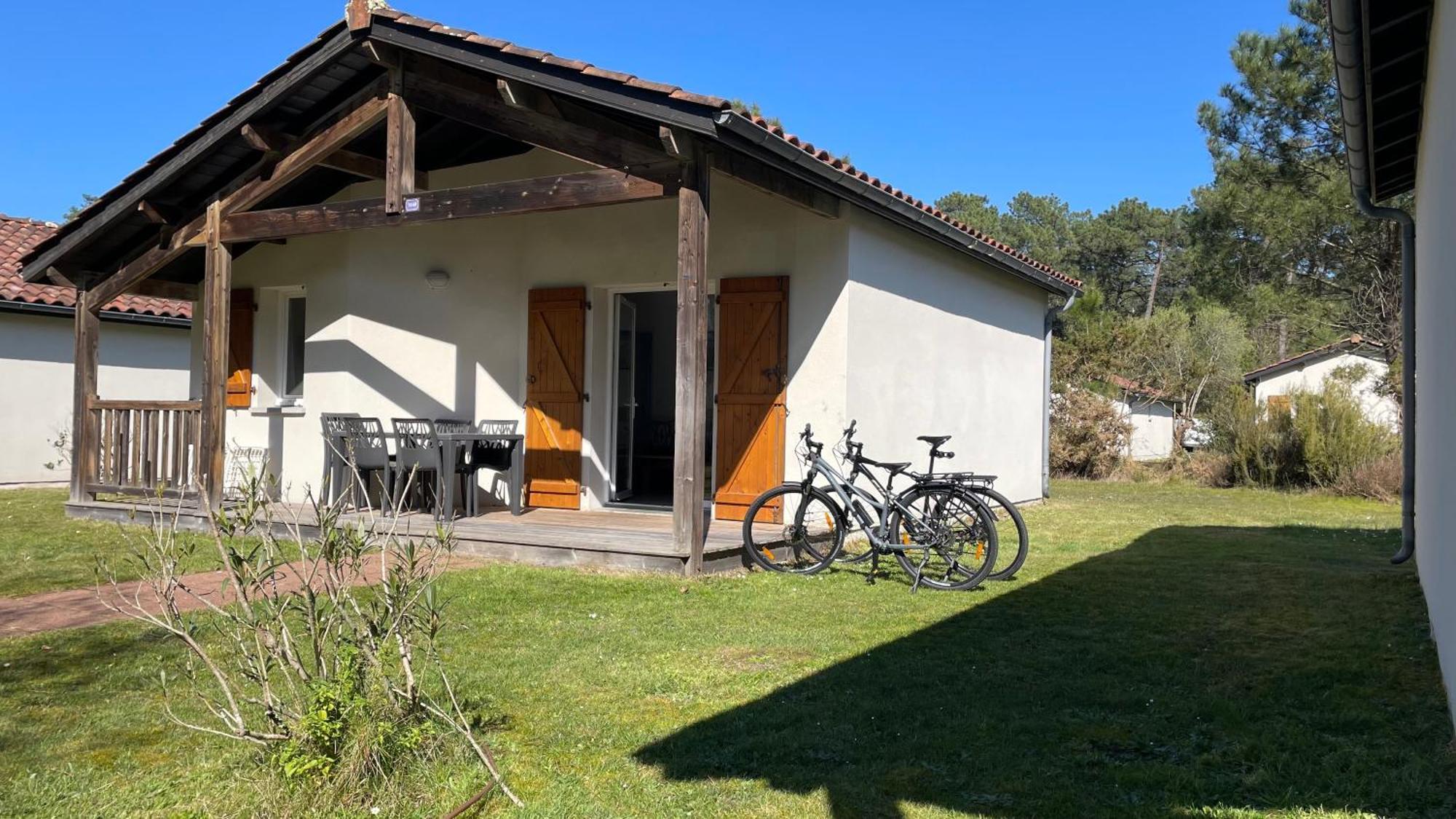 Chalet Paisible A La Plage, Piscine Et Tennis Ondres Exterior foto